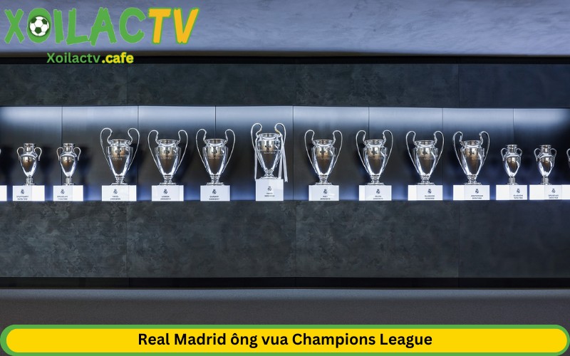 Real Madrid ông vua Champions League