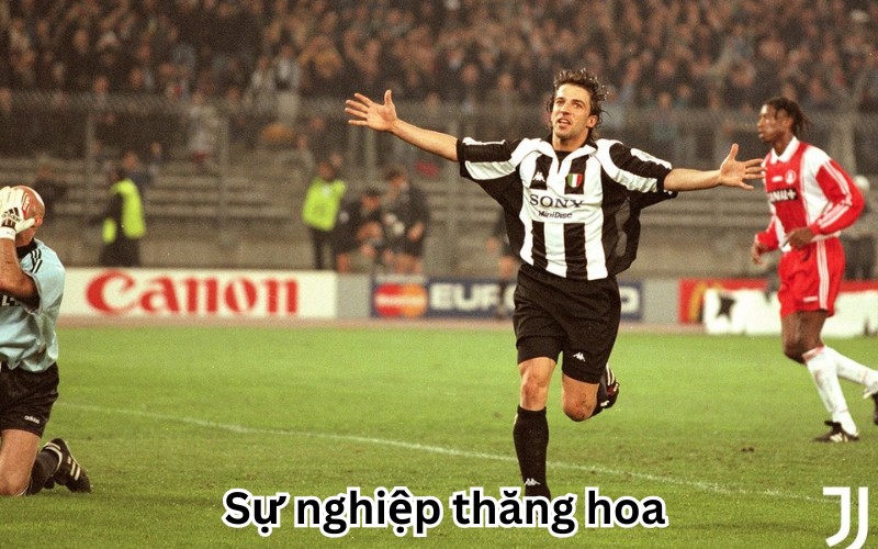 Del Piero có sự nghiệp thăng hoa