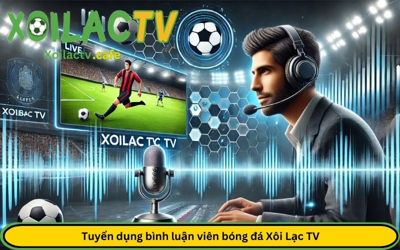 Tuyển dụng bình luận viên bóng đá Xôi Lạc TV