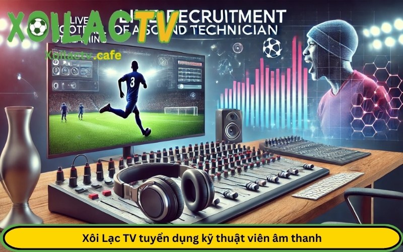 Xôi Lạc TV tuyển dụng kỹ thuật viên âm thanh