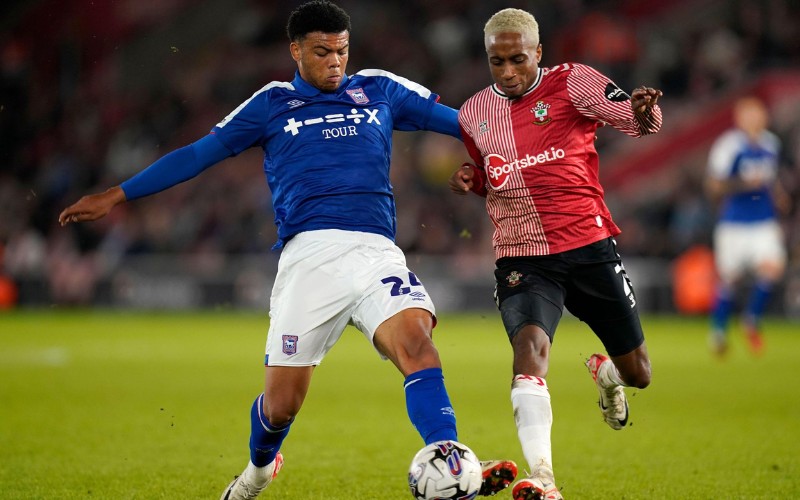 diễn biến trận đấu Ipswich Town và Southampton