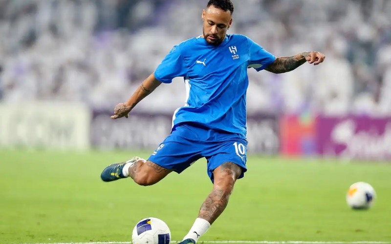 Neymar trong màu áo Al Hilal