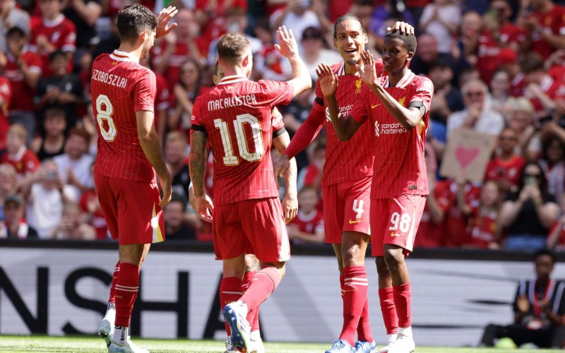 Liverpool có trận đấu dễ dàng