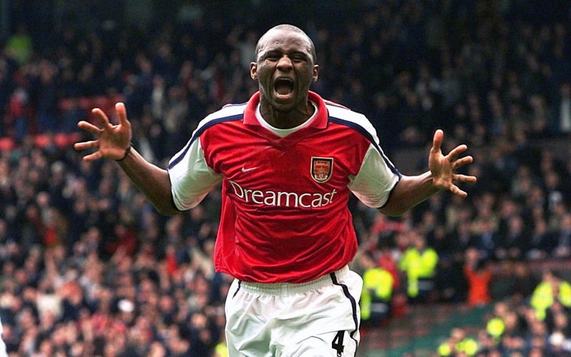 Patrick Vieira trái tim của hàng tiền vệ