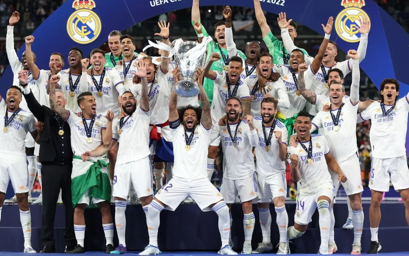 Real Madrid đội bóng nhiều lần vô địch c1 nhất