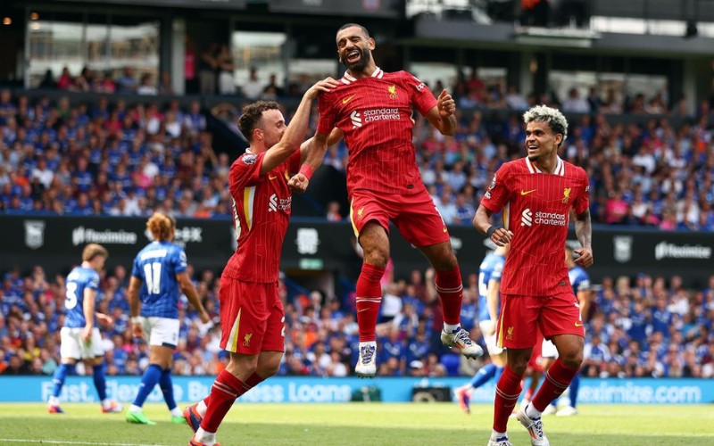 Mohamed Salah tiếp tục tỏa sáng ở trận đấu