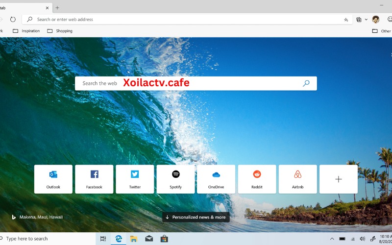 trình duyệt xem bóng đá Xôi Lạc Microsoft Edge