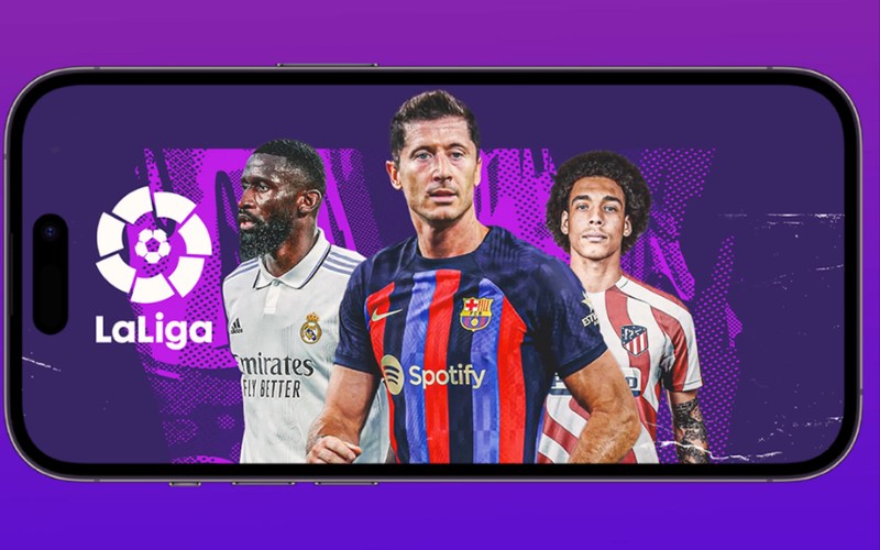 hướng dẫn xem các trận đấu La Liga trên điện thoại