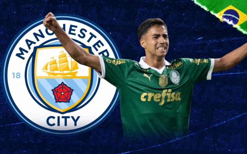 Vitor Reis chuyển nhượng đến Manchester City